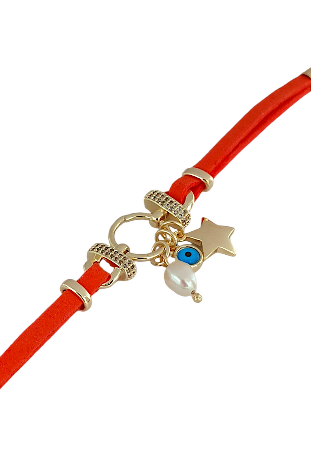 Premium Yıldız Deri Bileklik