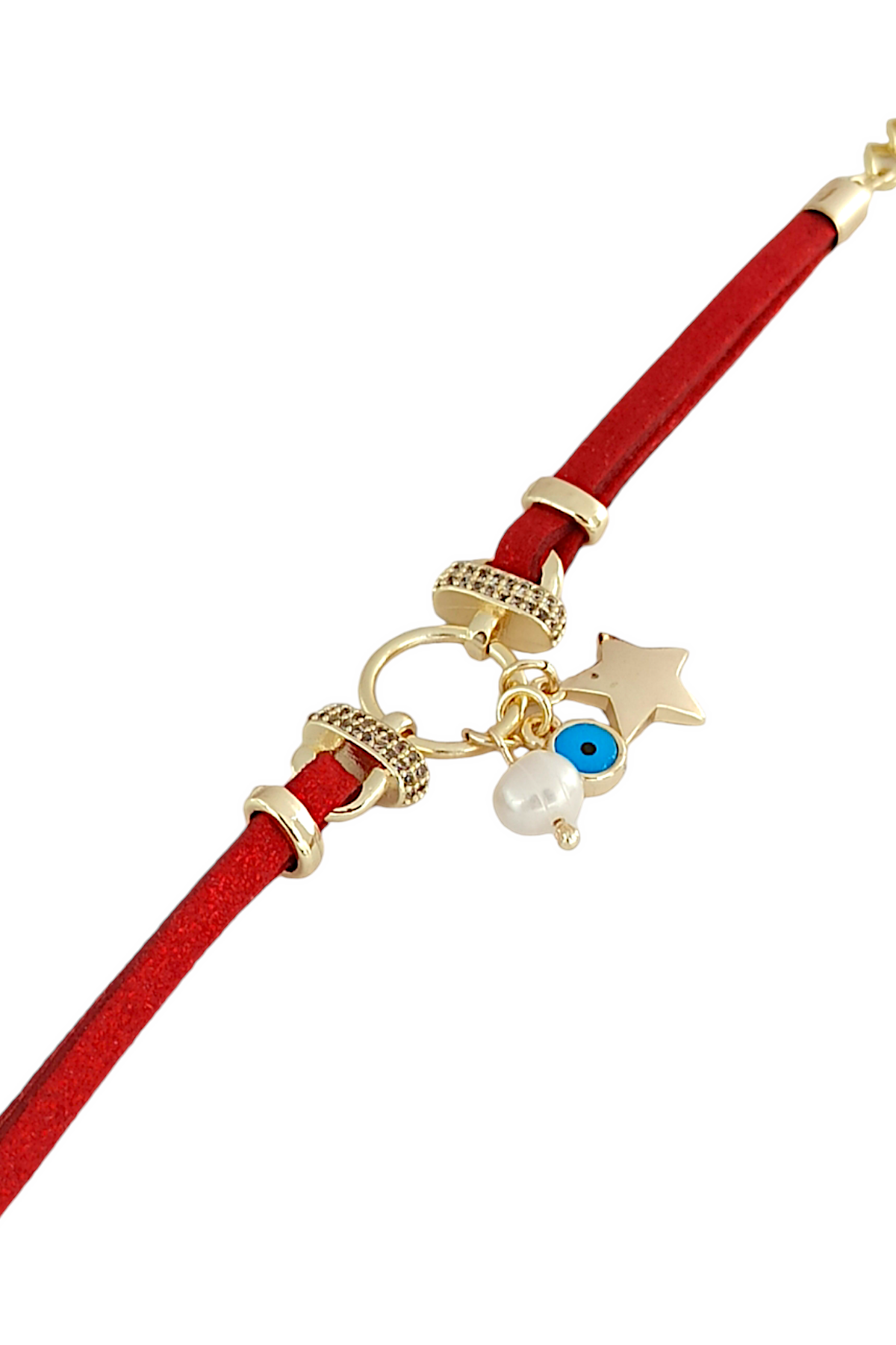 Premium Yıldız Deri Bileklik