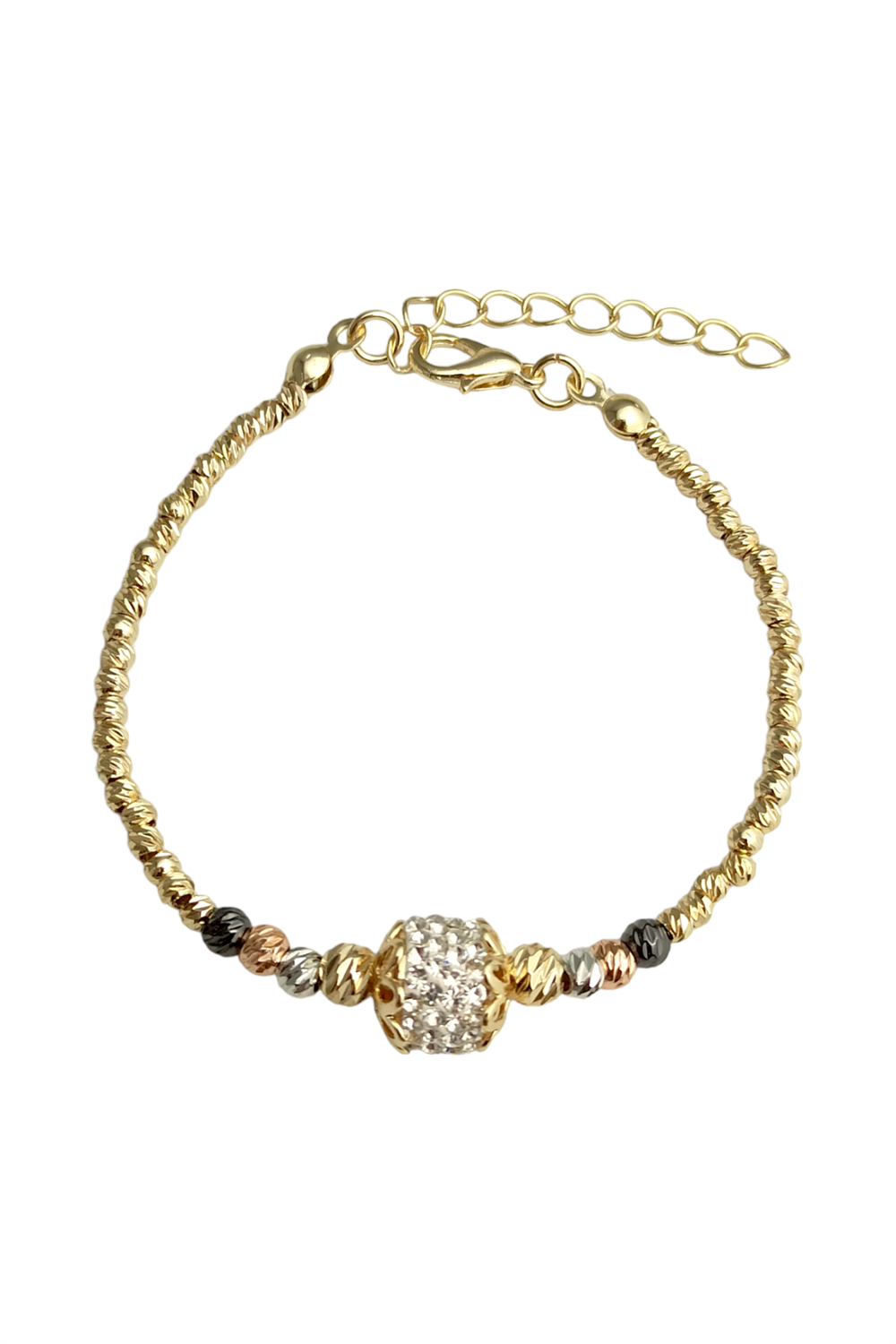 Premium Zirkon Taşlı Yuvarlak Dorika Bileklik