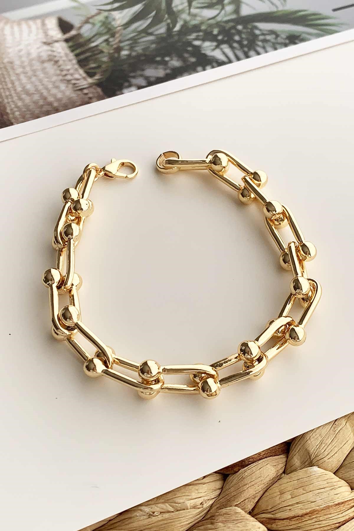 Üç Boyutlu Zincir Bileklik TrBilek7592 B33003