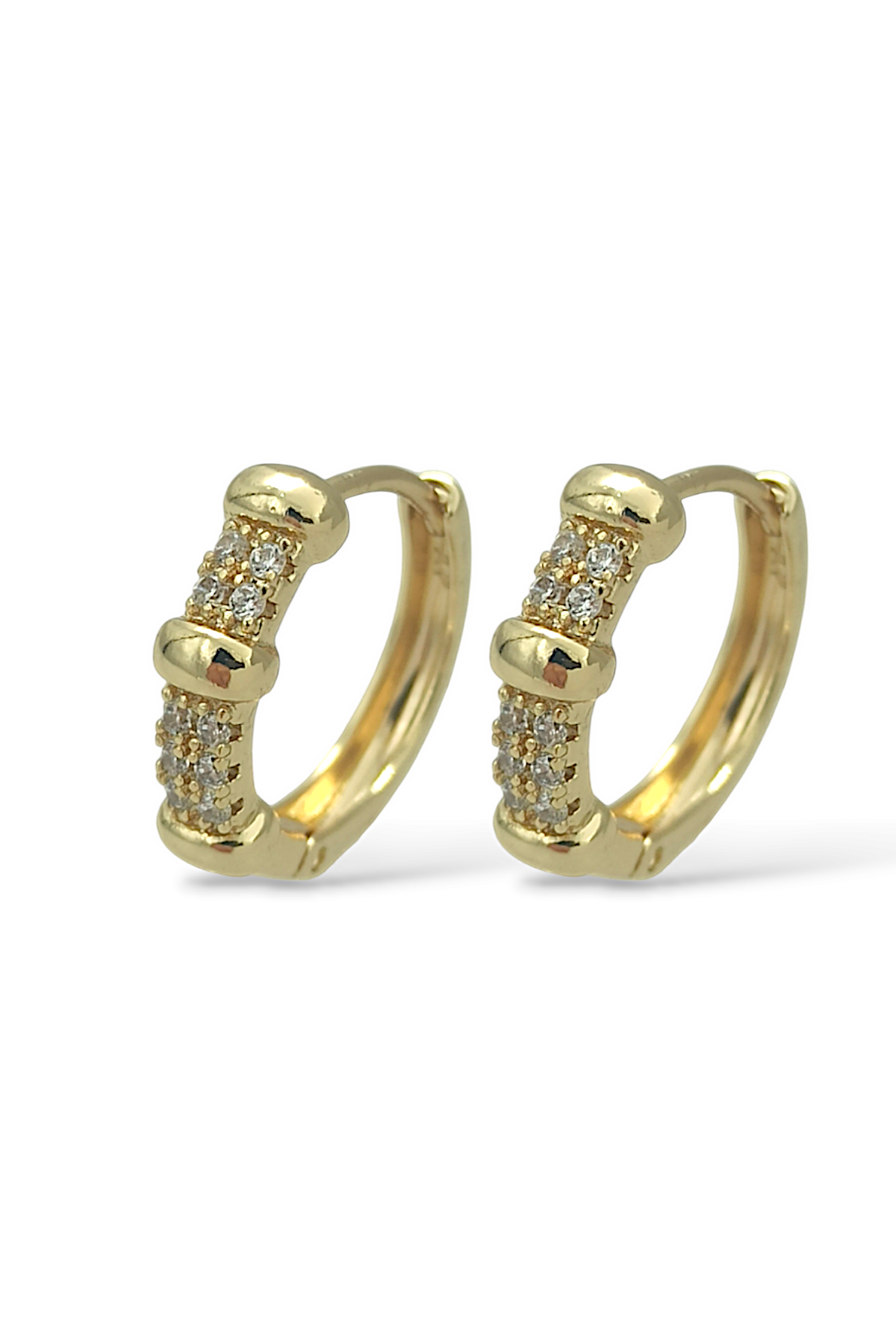 Xuping Renk Atmaz Taşlı Halka Küpe