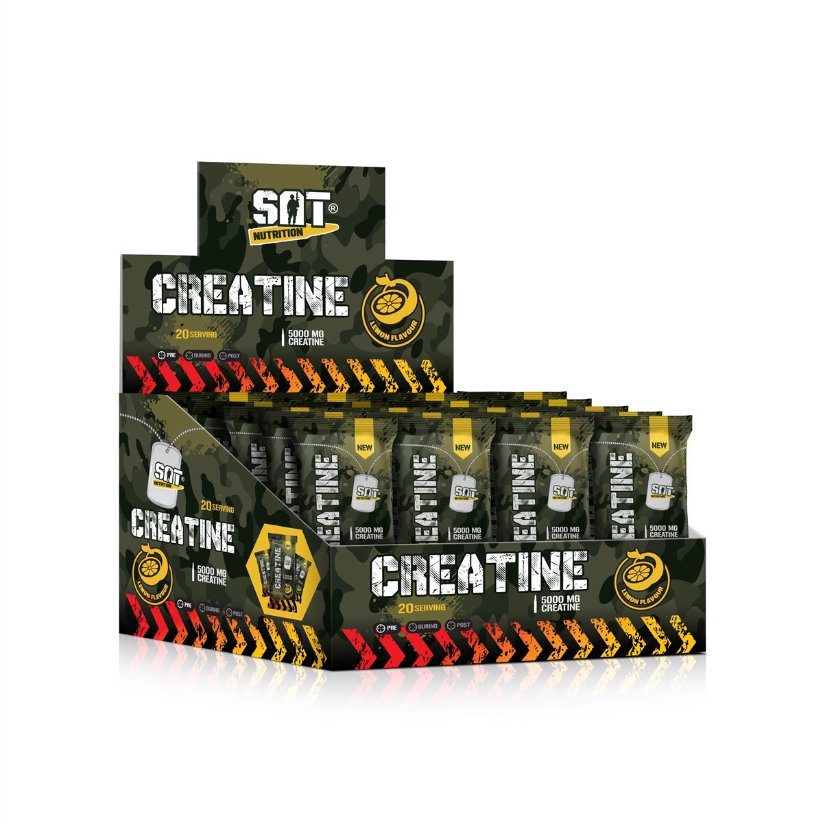 Sat Nutrıtıon  Creatin Şase Limon 7 Gr X 20 Adet
