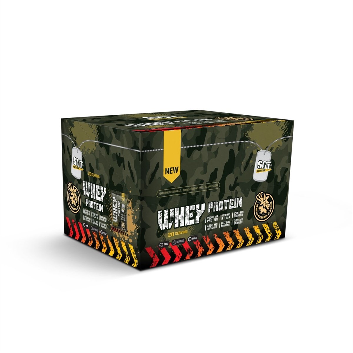 Sat Nutrıtıon Whey Protein Şase Vanilya-Karamel 20 Adet X 35 Gr