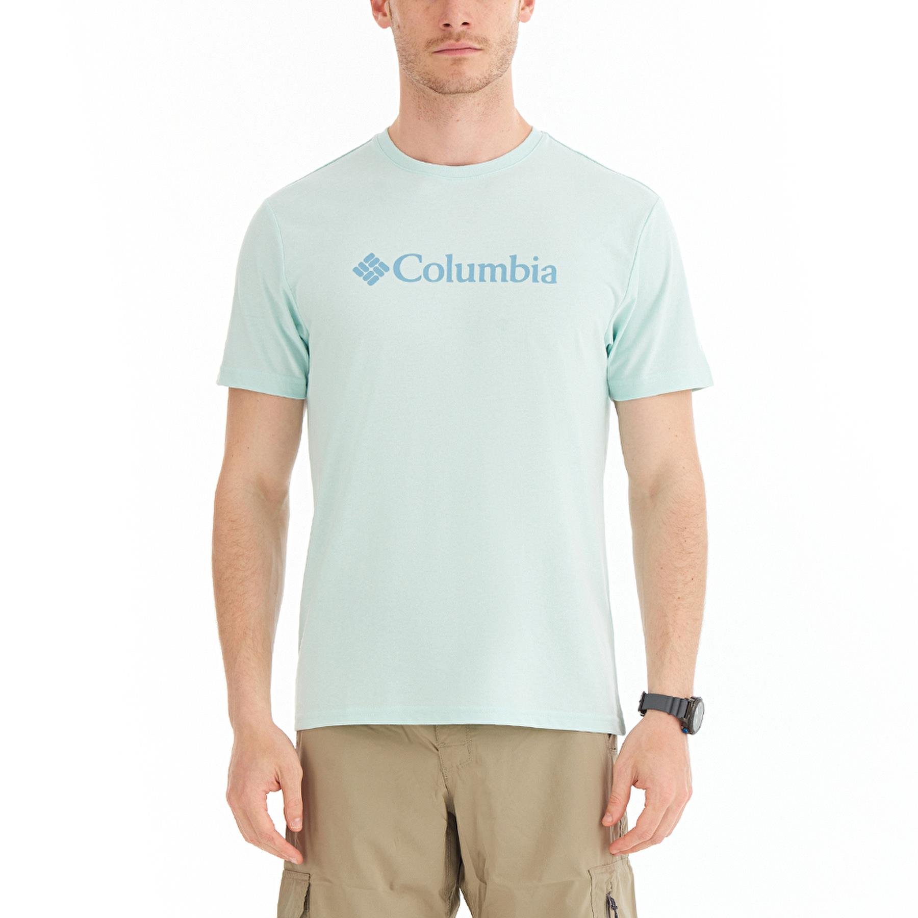 TişörtColumbiaCS0287-329CSC Basic Big Logo Brushed Erkek Kısa Kollu Tişört