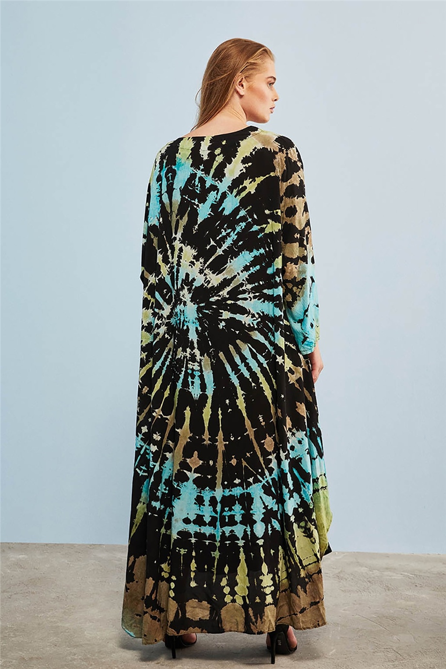 Batik Siyah Kaftan