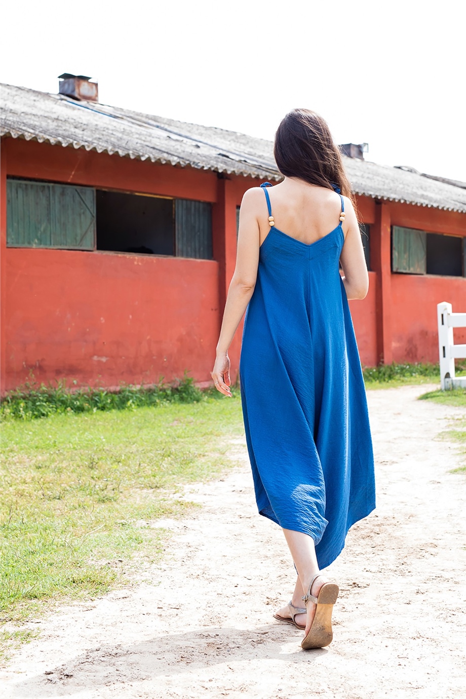 Boncuklu Indigo Tulum