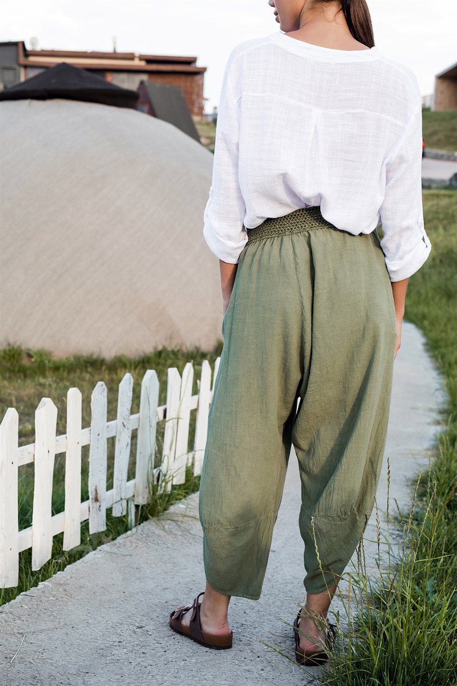 Haki Baggy Pantolon