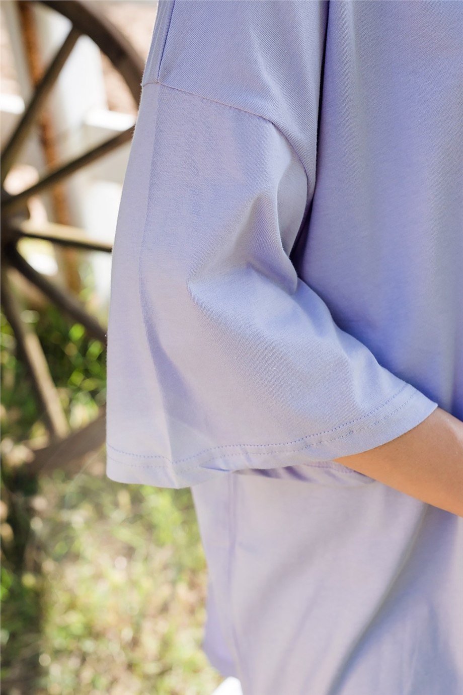 Lila Oversize T-shirt