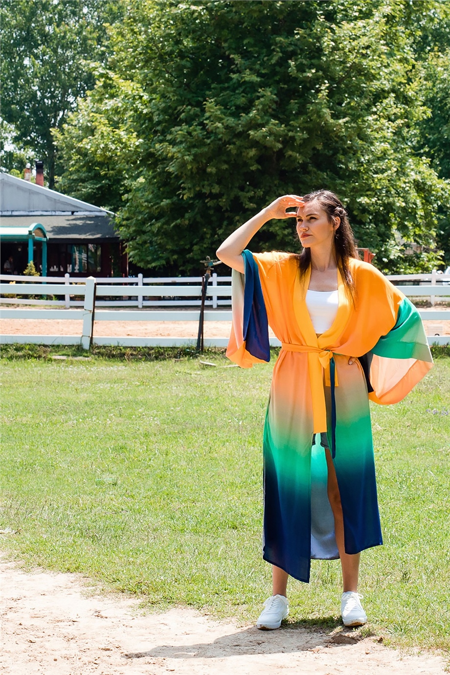 Yaz Renkleri Kimono
