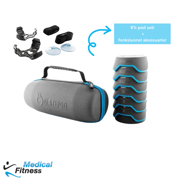 Blazepod 6lı Set ve Fonksiyonel AparatBlazepodBlazepod13461-F6Blazepod Antrenman ve Egzersiz 6'lı Trainer Set ve Fonksiyonel Aparat