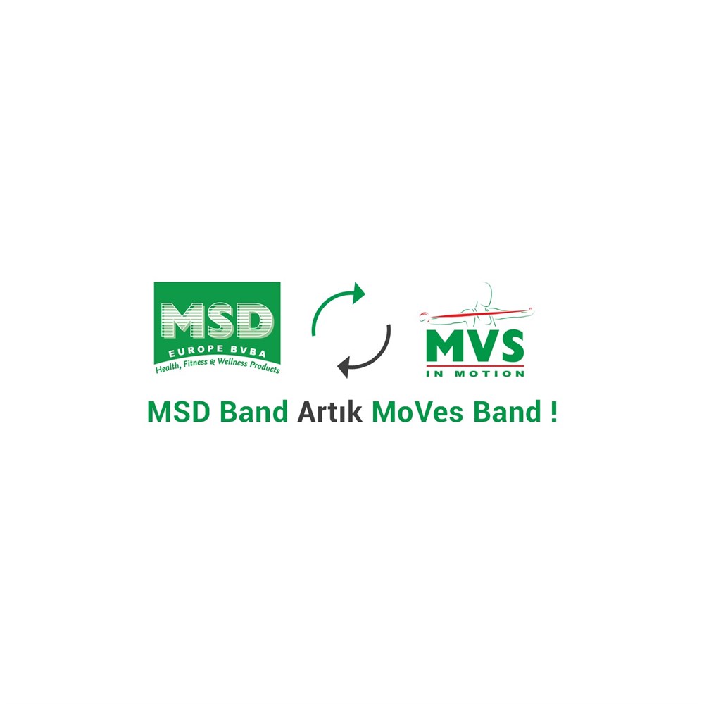 Pi̇lates Egzersi̇z Lasti̇ği̇ Mvs Moves Band Msd