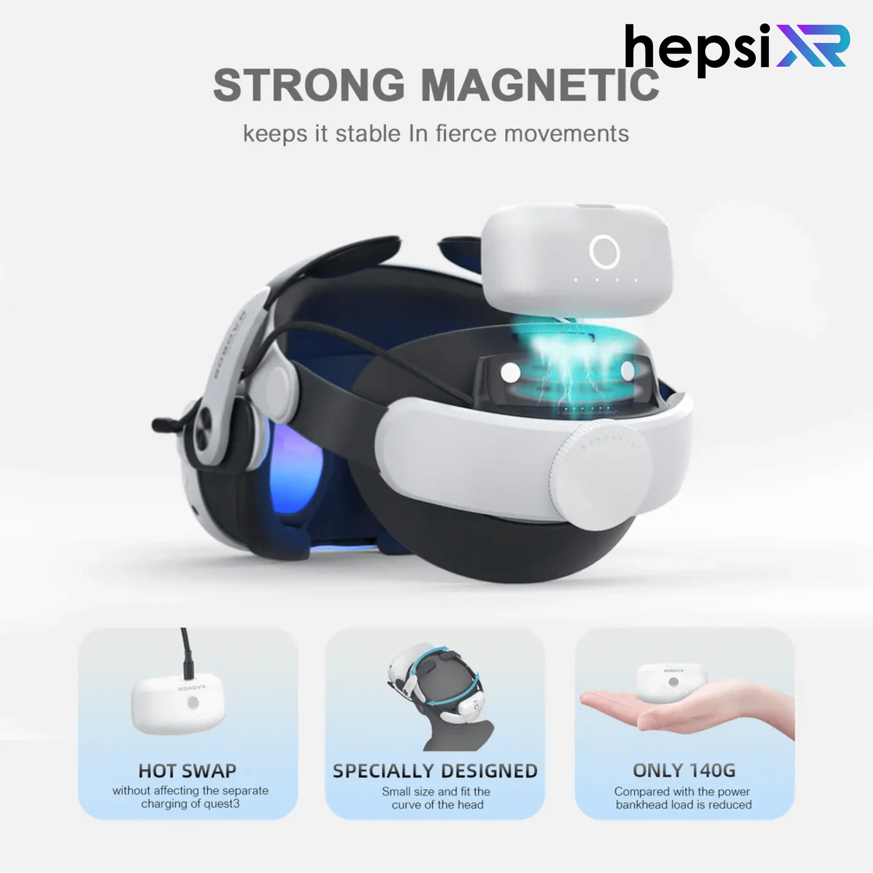 BOBOVR M3 Pro Pil Paketi