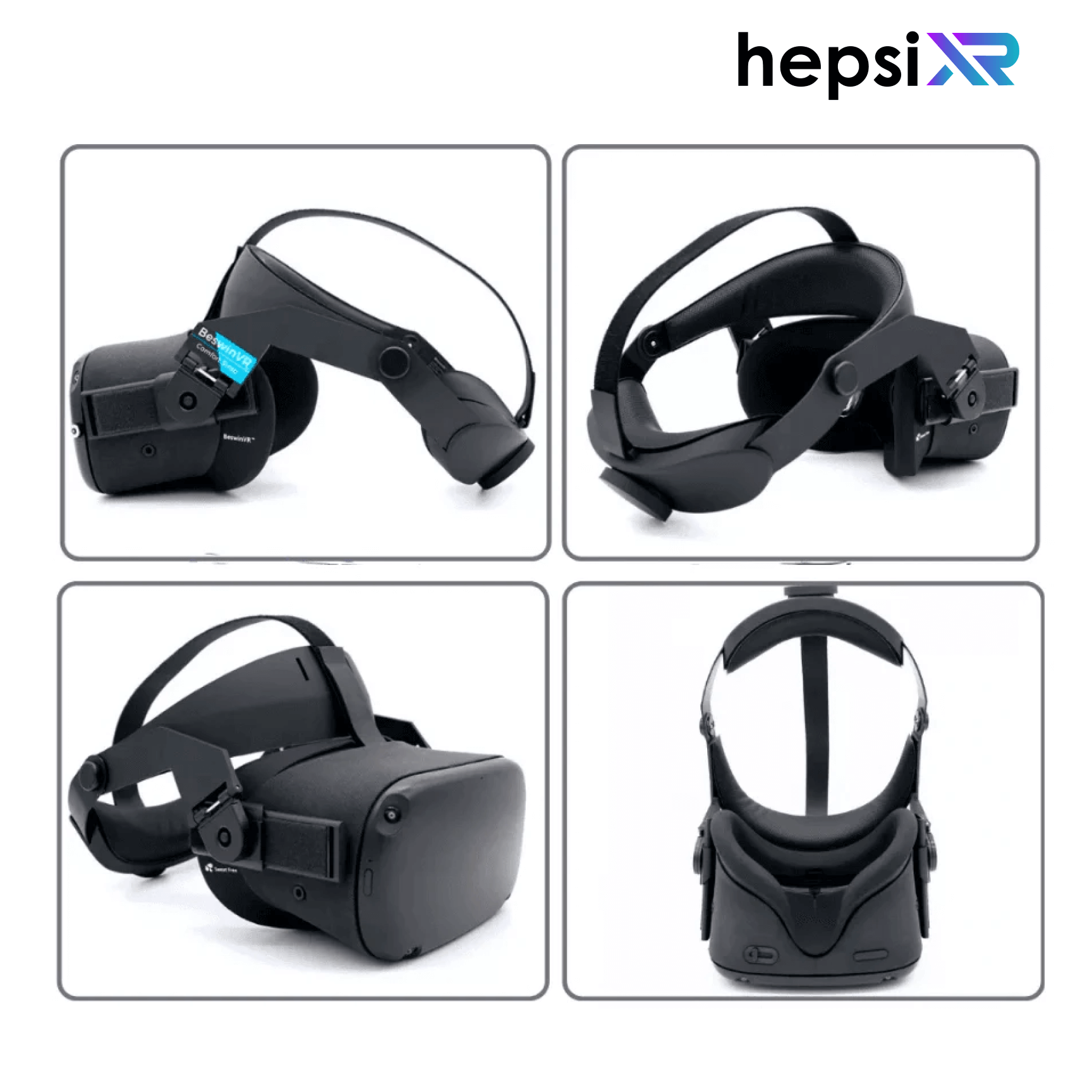 Quest 2 için pil tutuculu BeswinVR Halo Kayışı