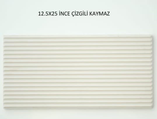 12,5*25 ÇİZGİLİ KAYMAZ
