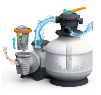Bestway 11355 L / 3000 GAL Havuz Kum Filtresi