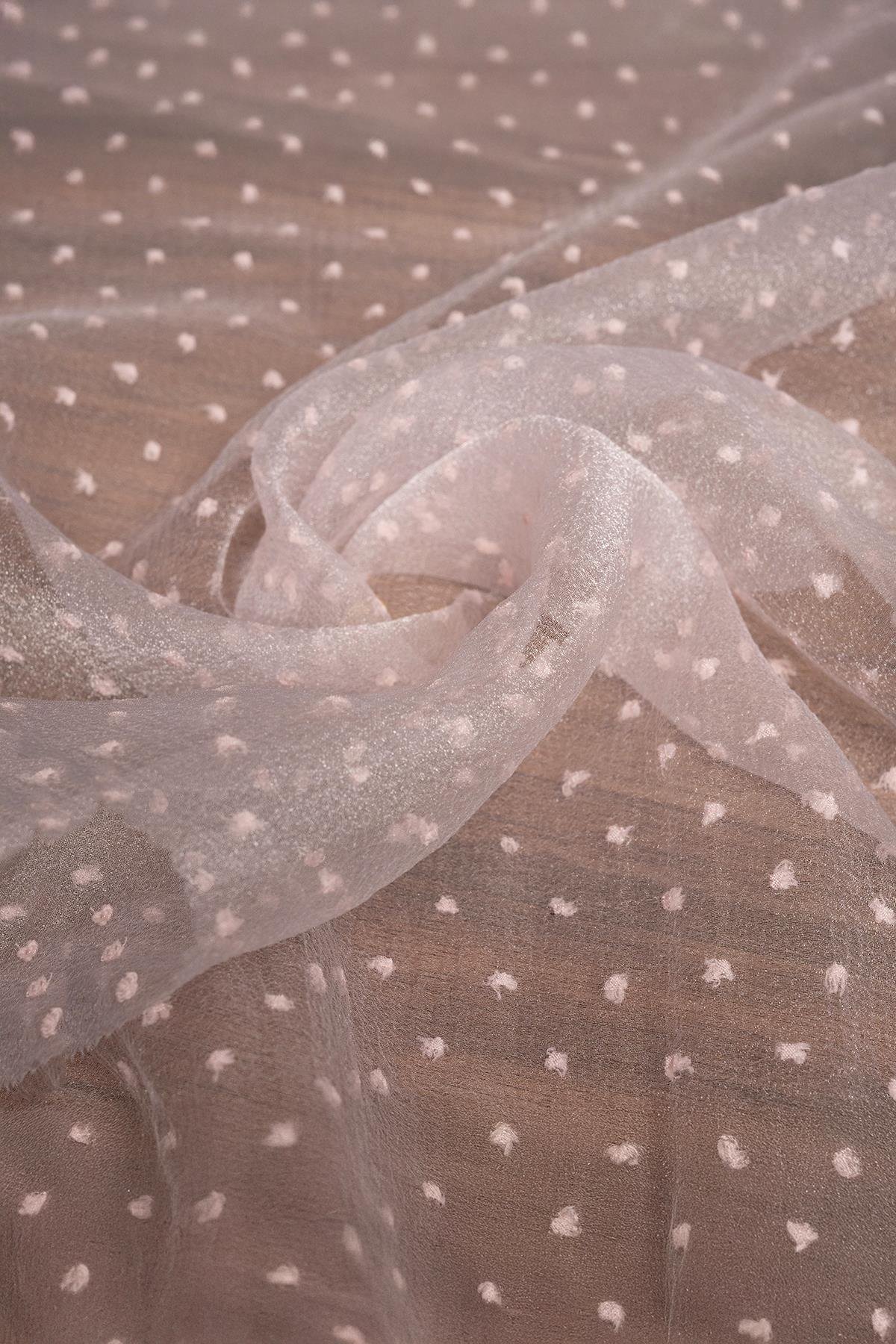 FLOK DALYA ORGANZE C#15 PUDRA - Kumaş Deposu