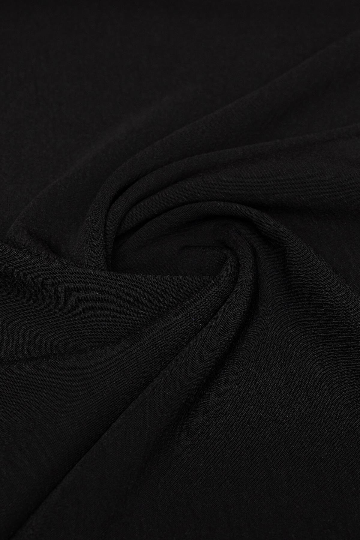 Aerobin Siyah Dokuma Kumaş - Kumaş Deposu