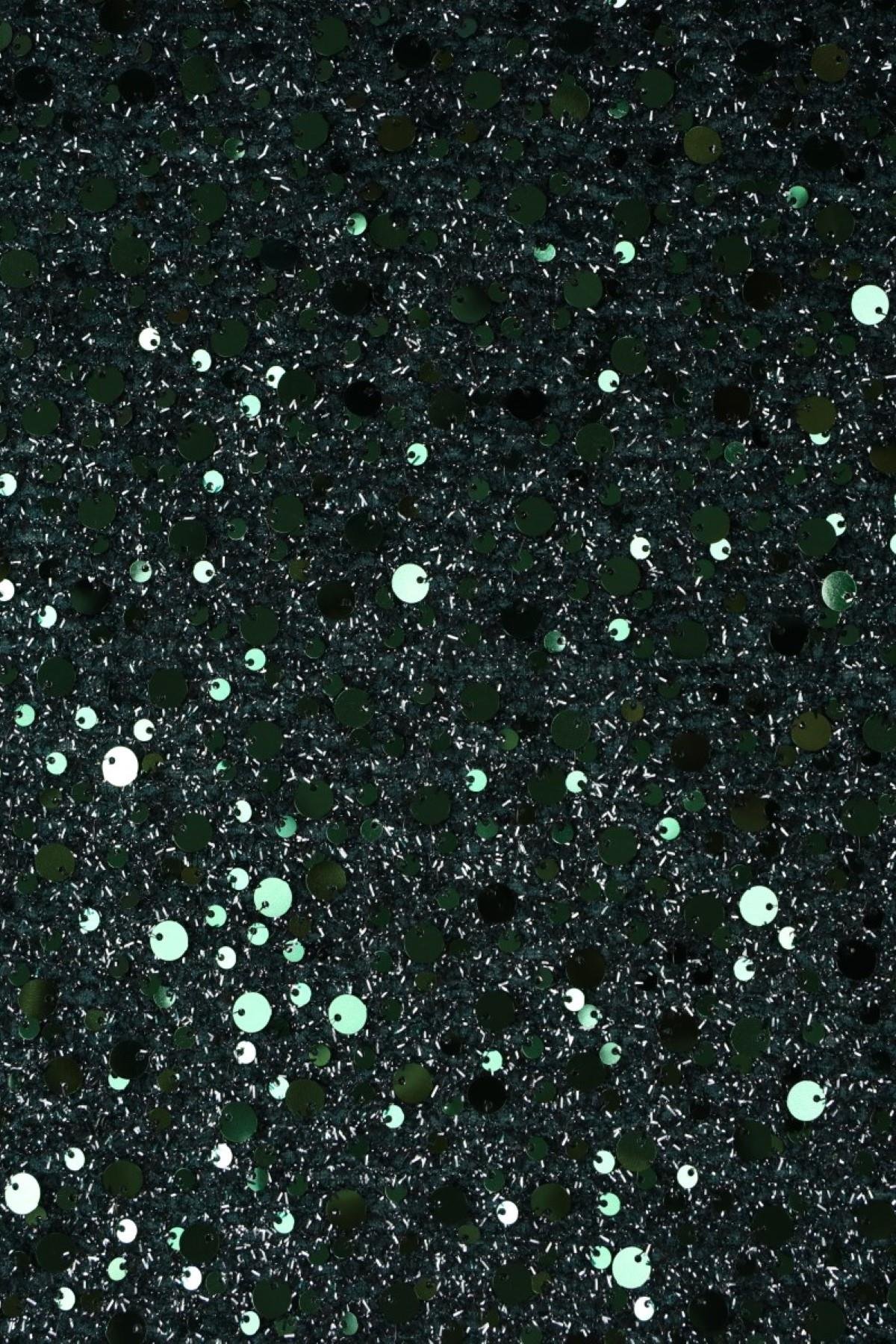 ANALI KIZLI BÜYÜK DESEN C#5 ZÜMRÜT - Kumaş Deposu