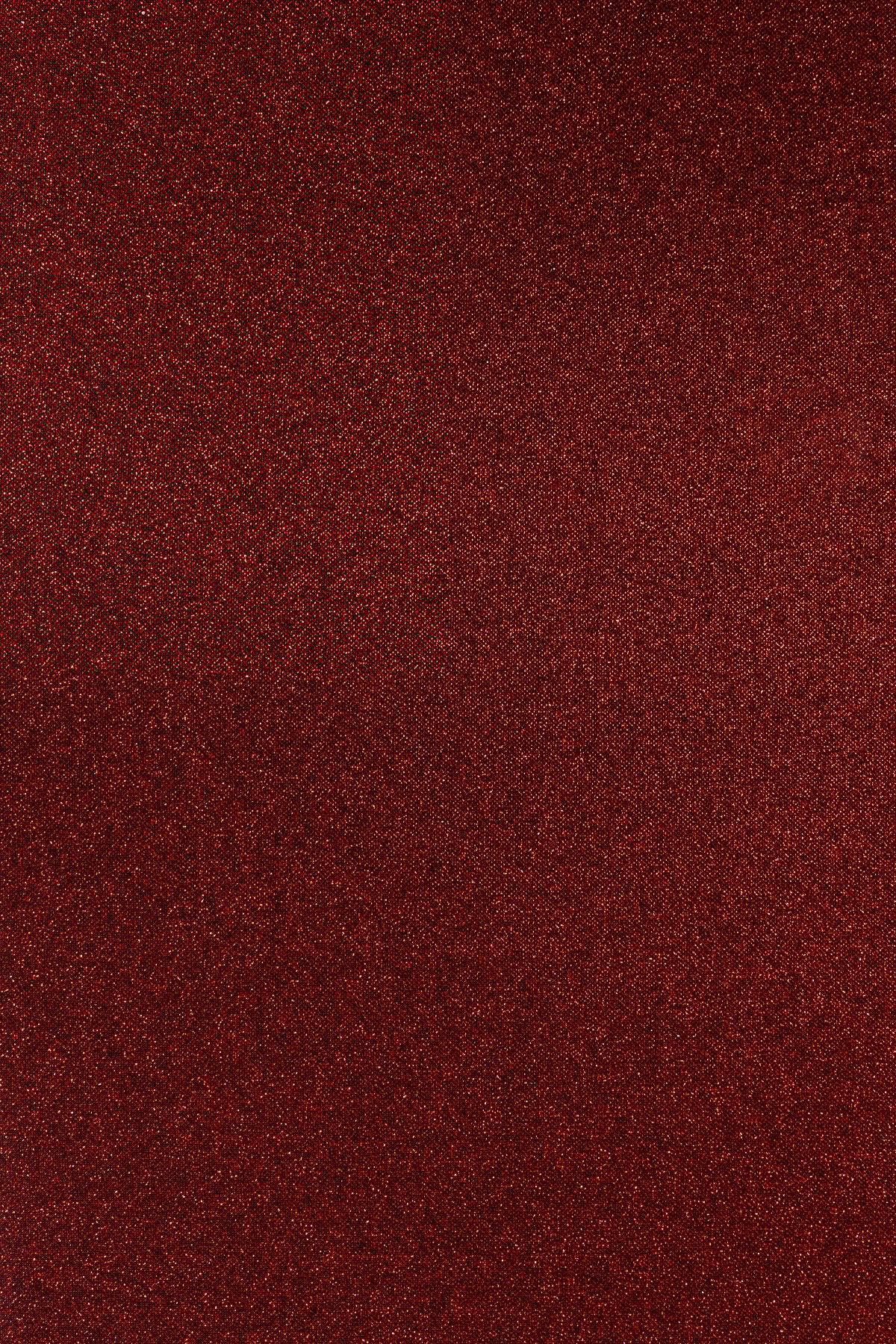 Brayt Simli Koyu Bordo Örme Kumaş - Kumaş Deposu
