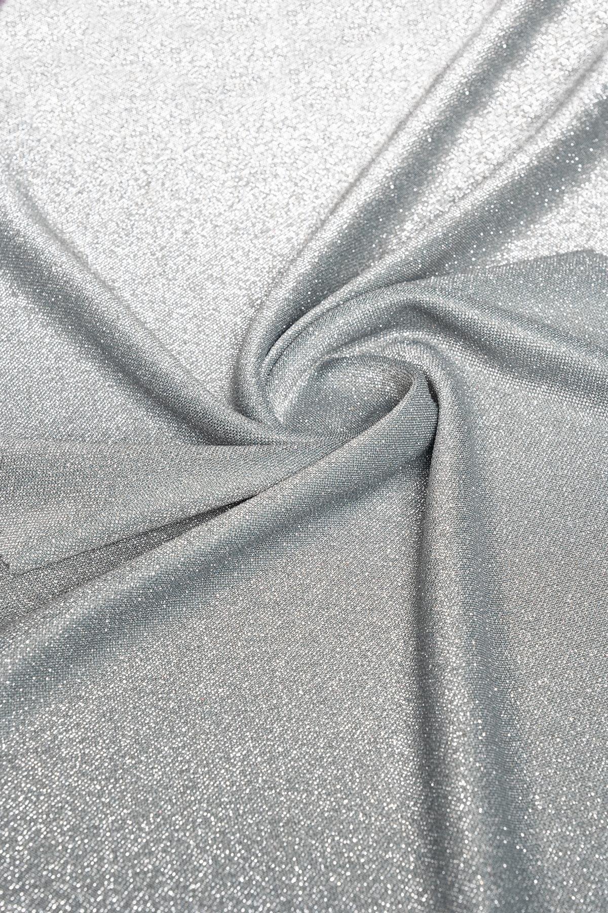 Brayt Simli Mint Yeşili Örme Kumaş - Kumaş Deposu