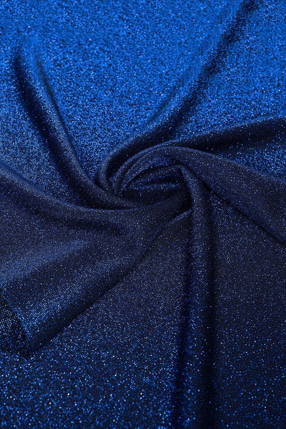 Brayt Simli Saks Örme Kumaş - Kumaş Deposu