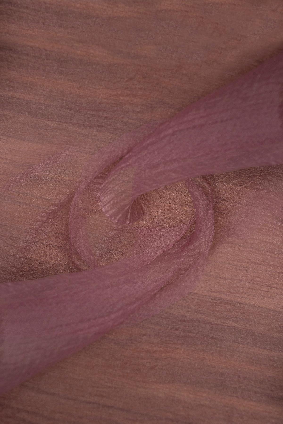 Dalya Organze Açık Mor Rengi Kumaş - Kumaş Deposu