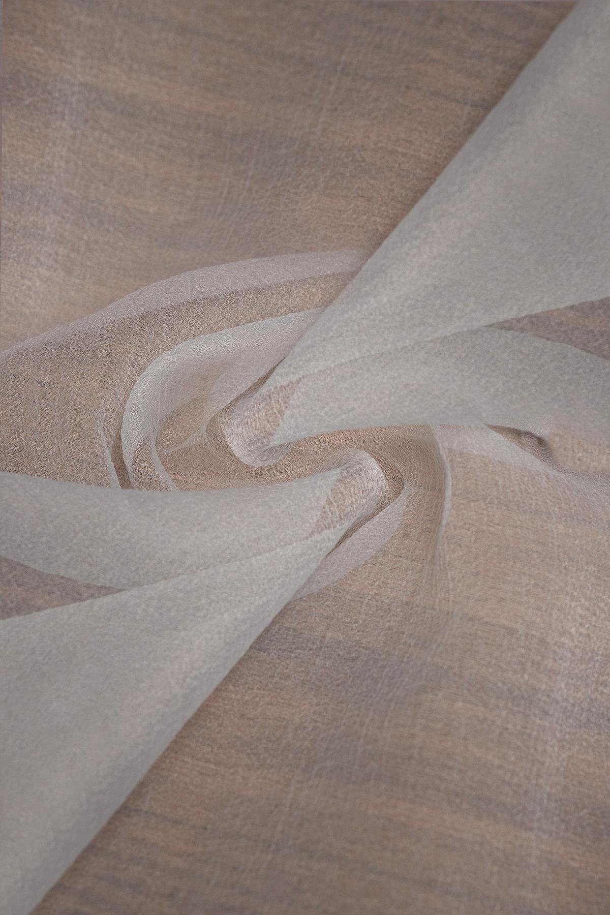 Dalya Organze Gri Rengi Kumaş - Kumaş Deposu