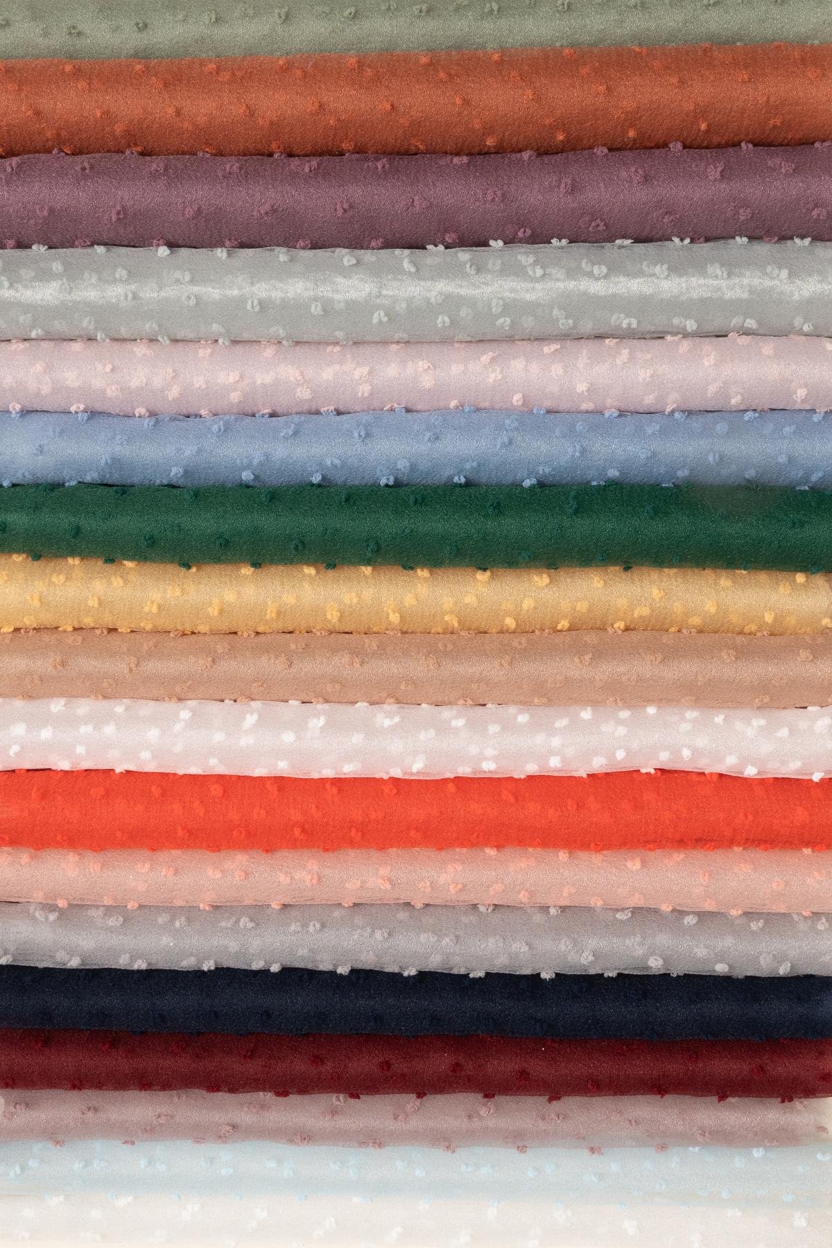 FLOK DALYA ORGANZE C#5 LACİVERT - Kumaş Deposu