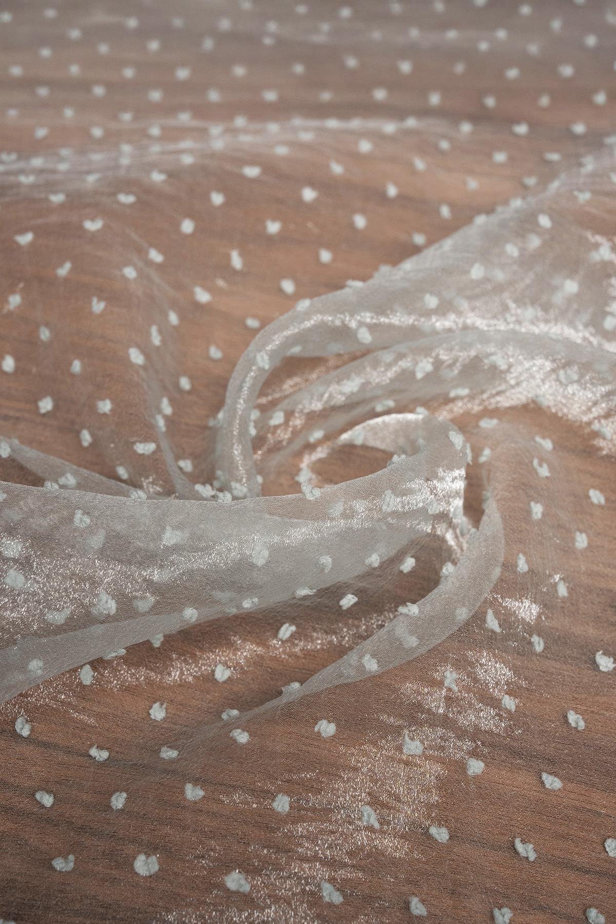 FLOK DALYA ORGANZE C#16 MİNT YEŞİLİ - Kumaş Deposu