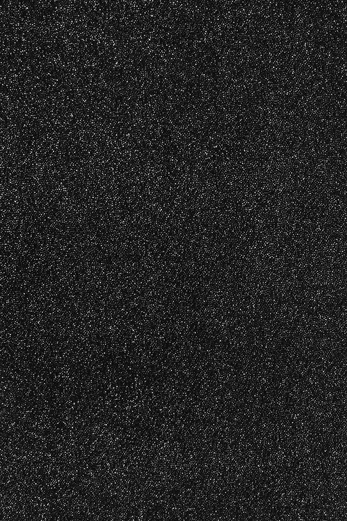 Fukuro Siyah Zeminli ve Gümüş Simli Örme Abiye Kumaş - Kumaş Deposu