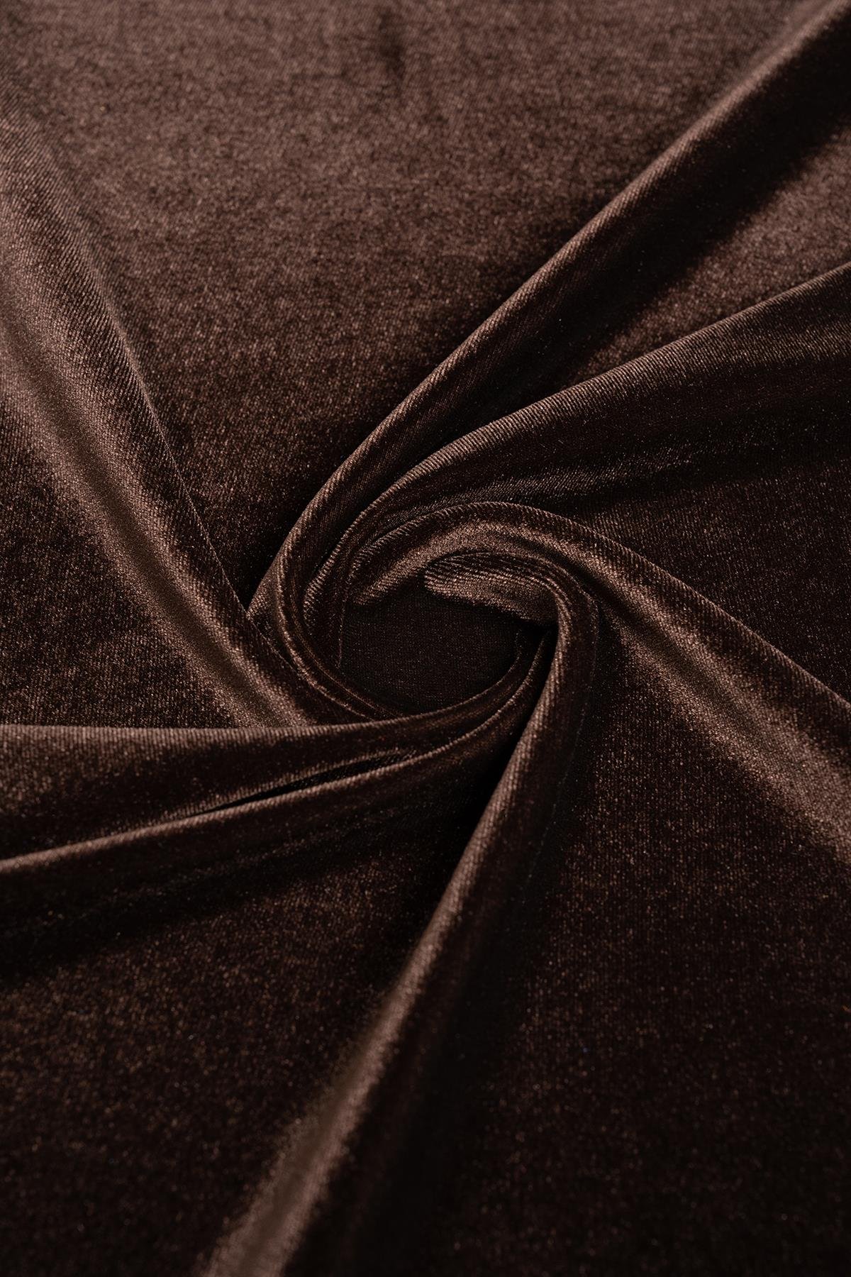 KADİFE C#9 KAHVERENGİ - Kumaş Deposu