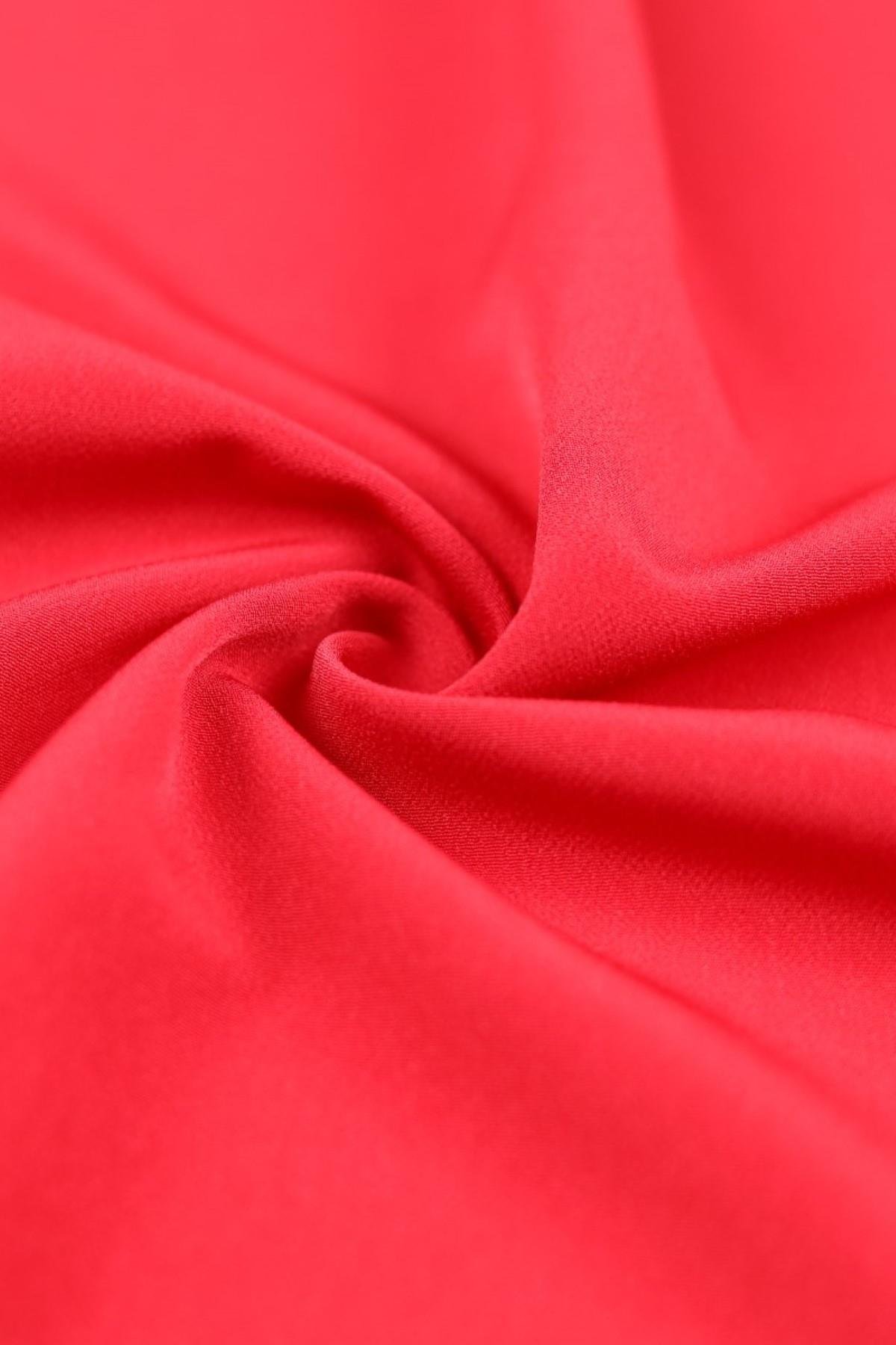 KRİSTAL KREP C#2 BORDO - Kumaş Deposu