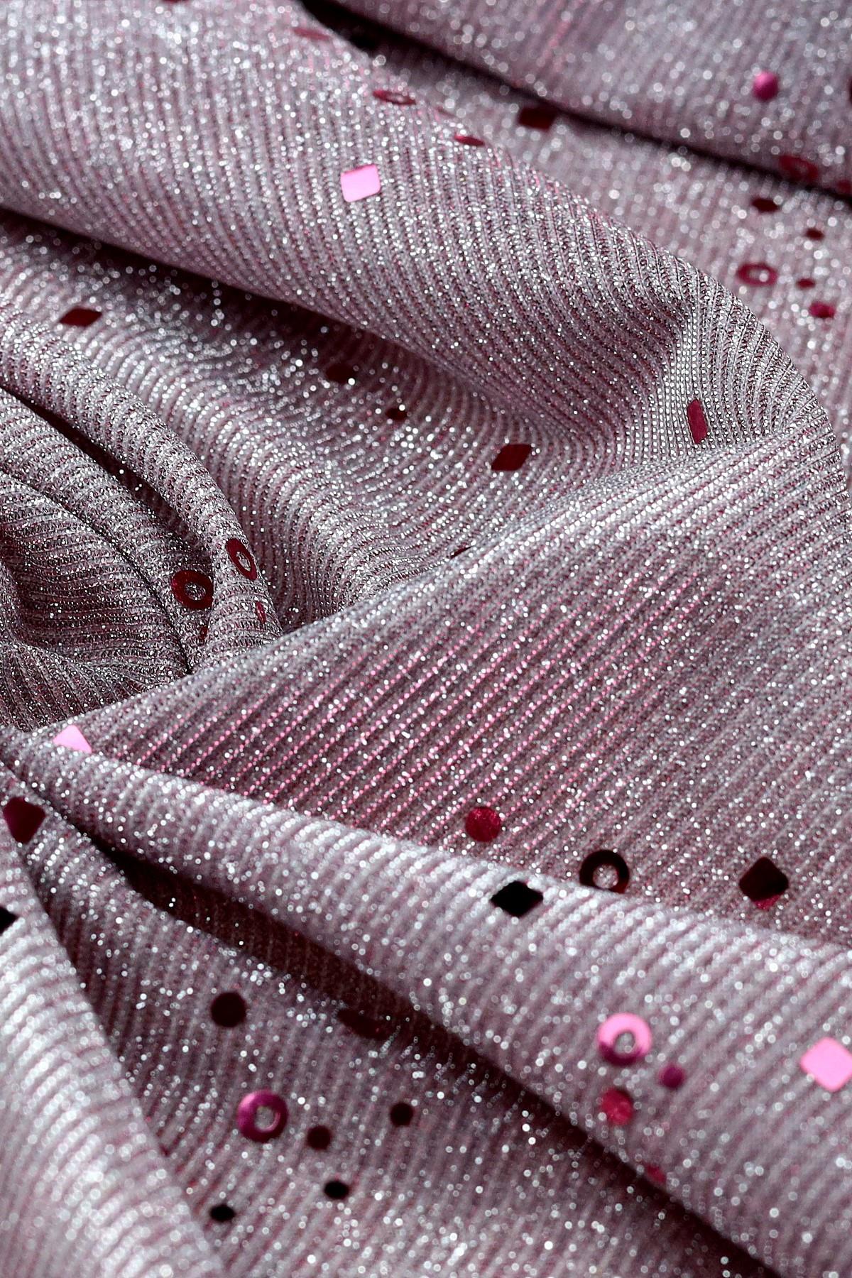 PIRILTI ERICA C#10 PEMBE - Kumaş Deposu