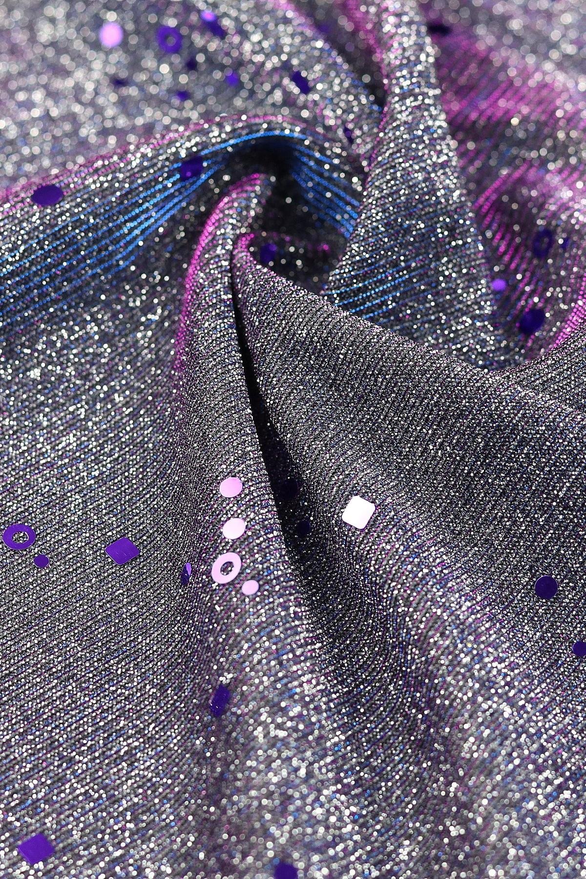 PIRILTI ERICA C#3 MOR - Kumaş Deposu