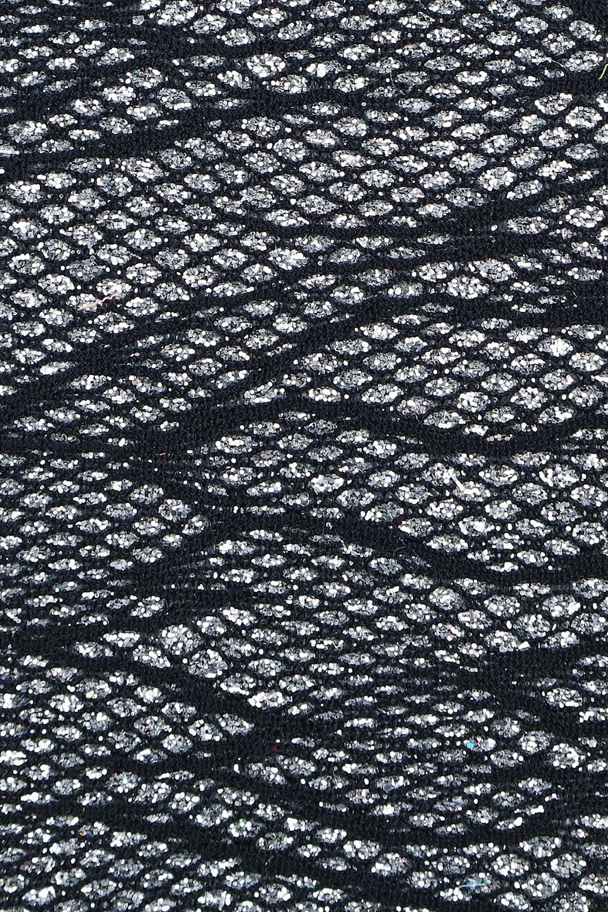 PIRILTI RONYA C#1 SİYAH - Kumaş Deposu