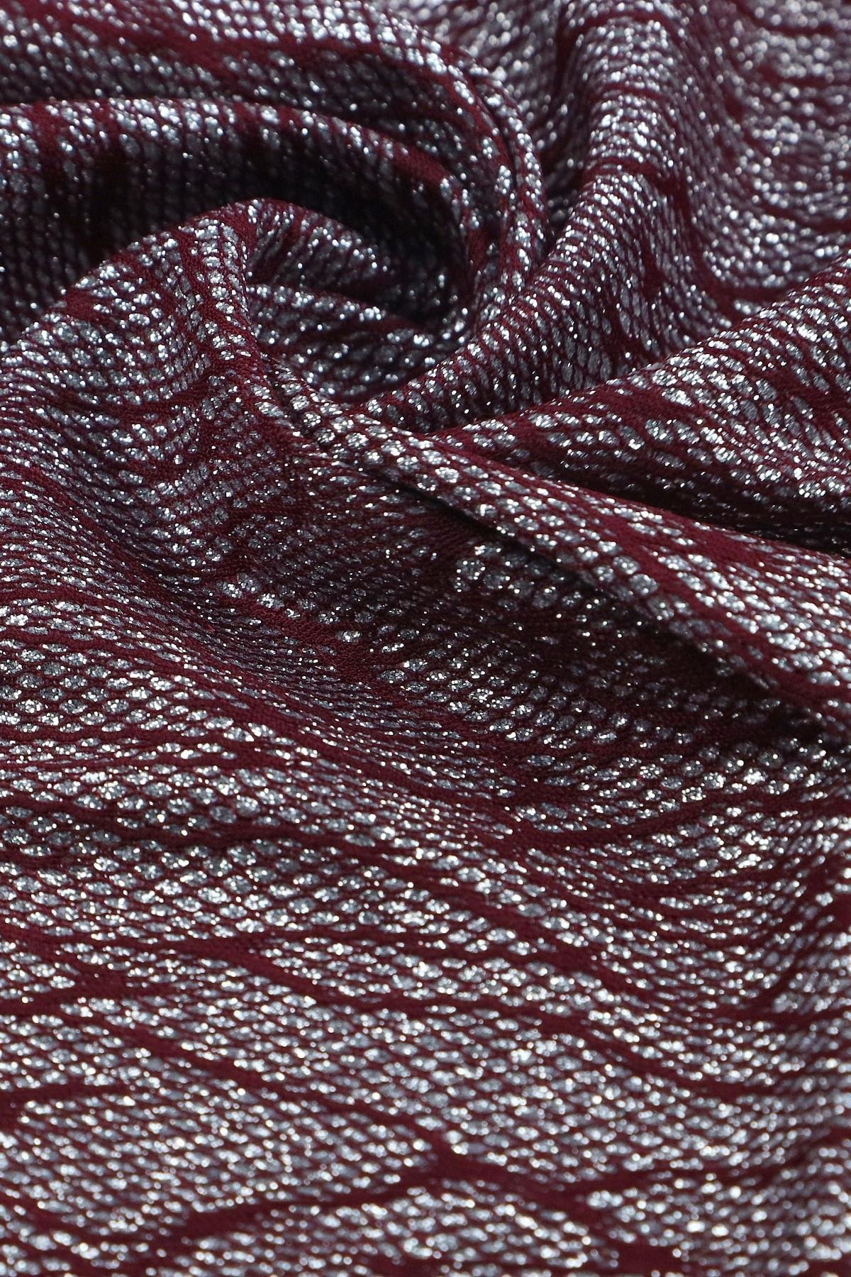 PIRILTI RONYA C#3 BORDO - Kumaş Deposu