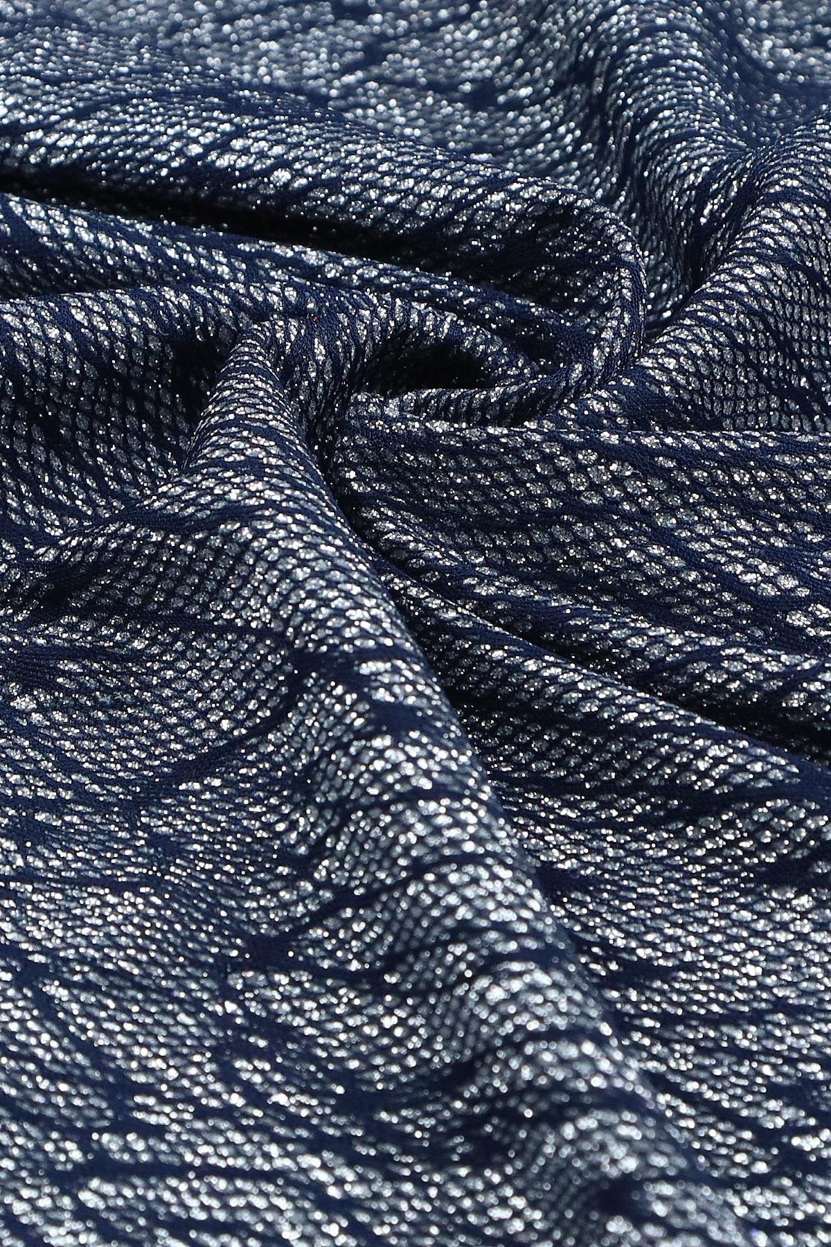 PIRILTI RONYA C#5 LACİVERT - Kumaş Deposu