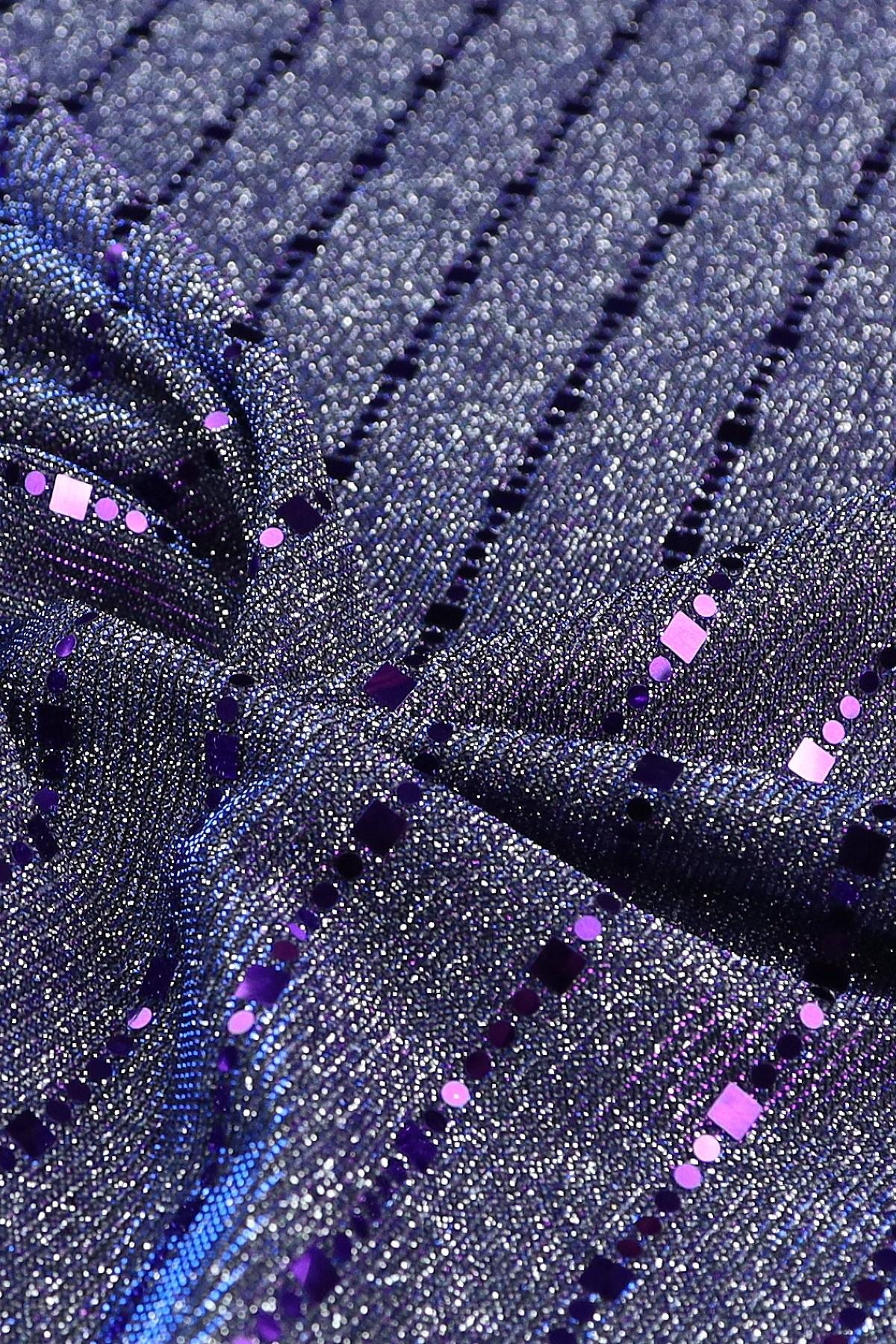 PIRILTI VİKA C#3 MOR - Kumaş Deposu