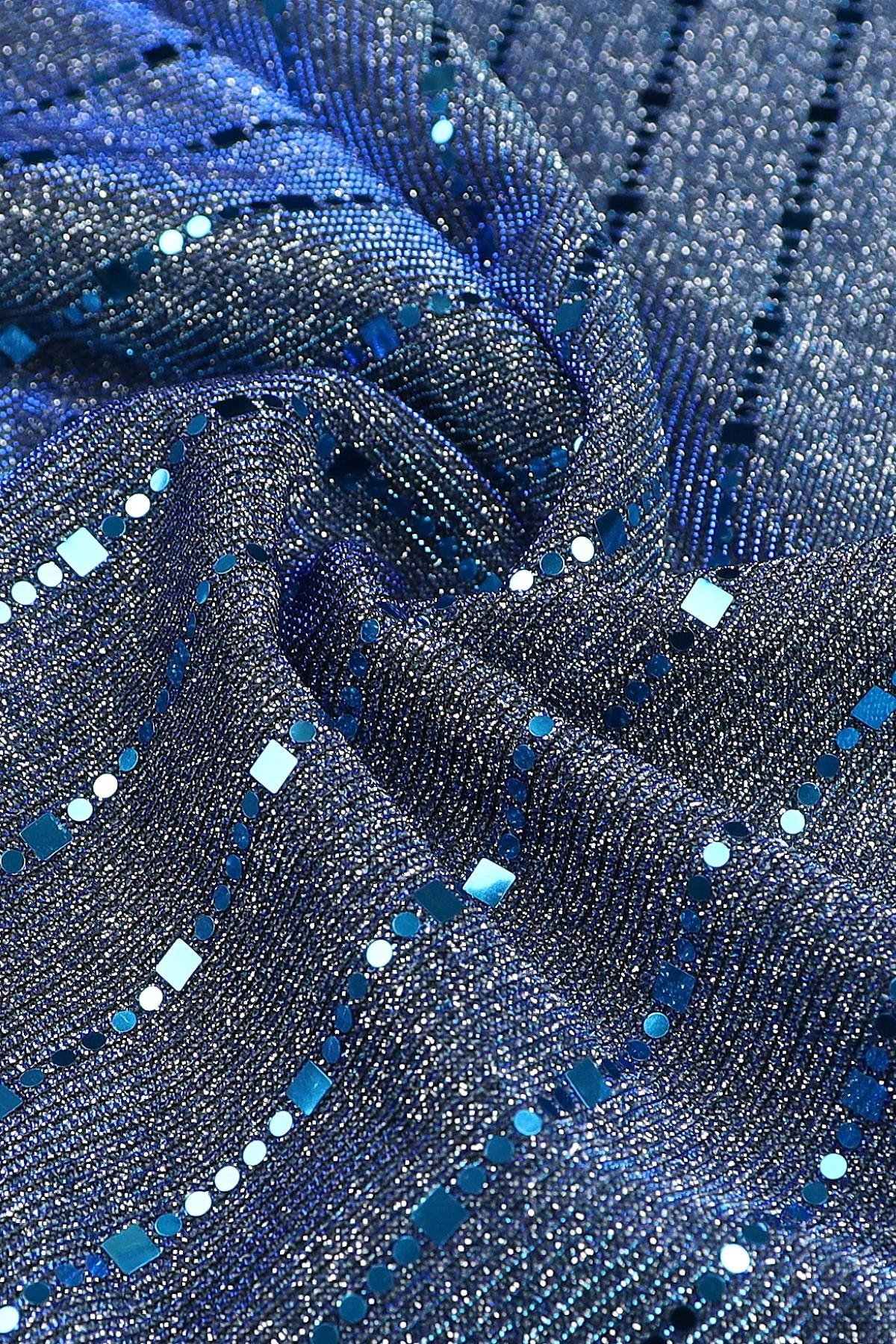 PIRILTI VİKA C#4 SAKS - Kumaş Deposu