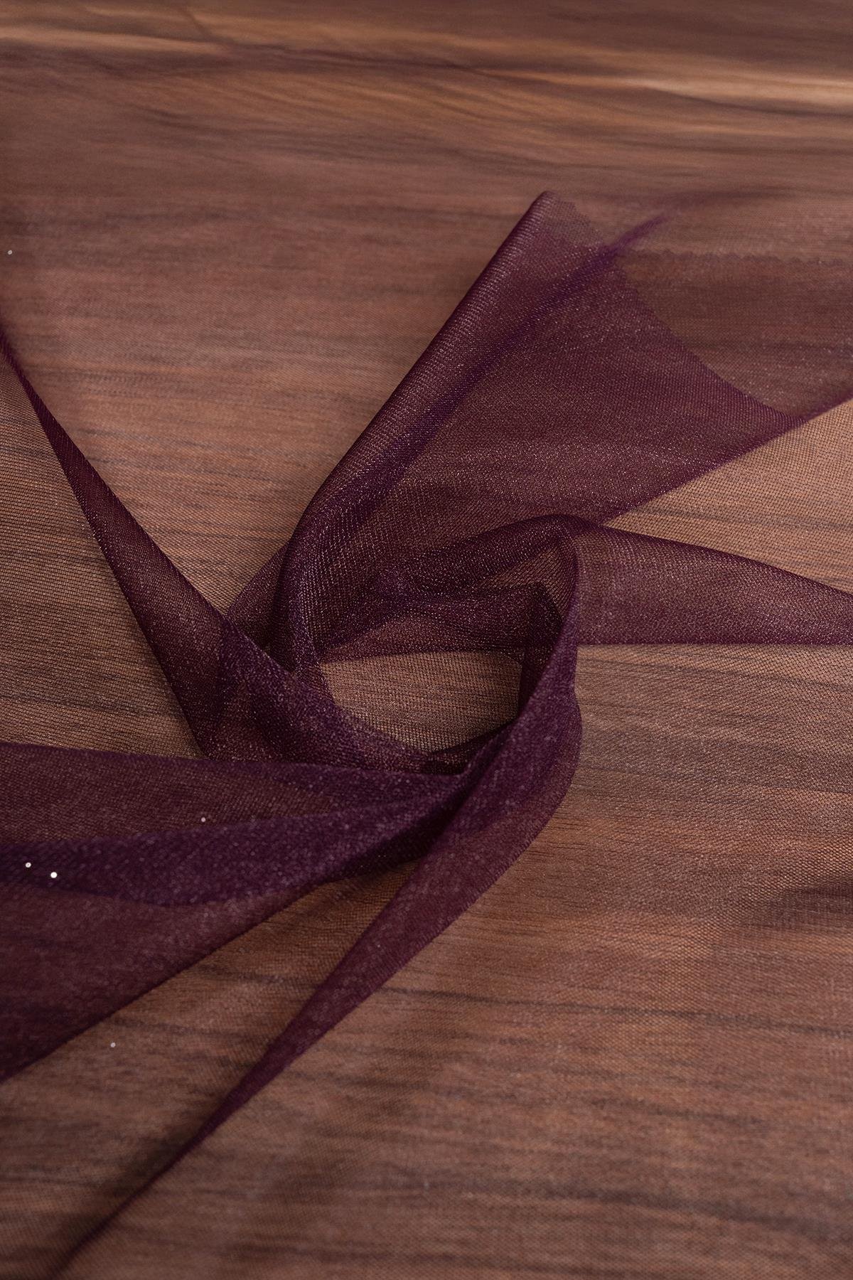 VİKTORYA TÜL C#34 MÜRDÜM - Kumaş Deposu