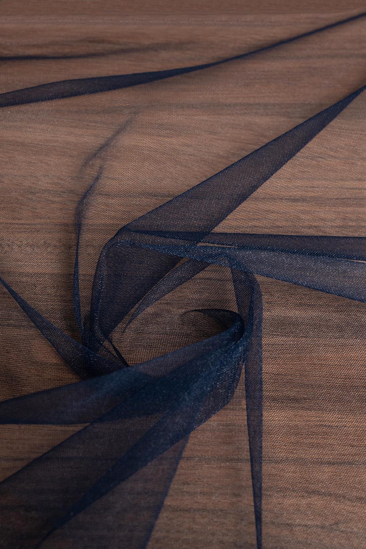 VİKTORYA TÜL C#69 LACİVERT - Kumaş Deposu