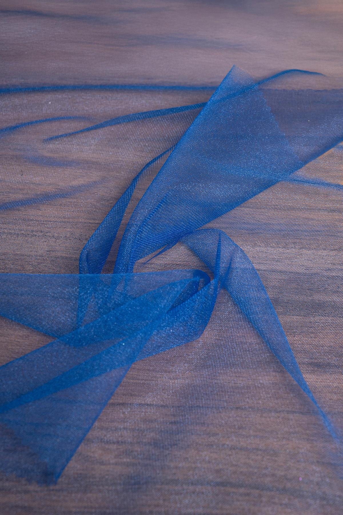 VİKTORYA TÜL C#83 SAKS - Kumaş Deposu