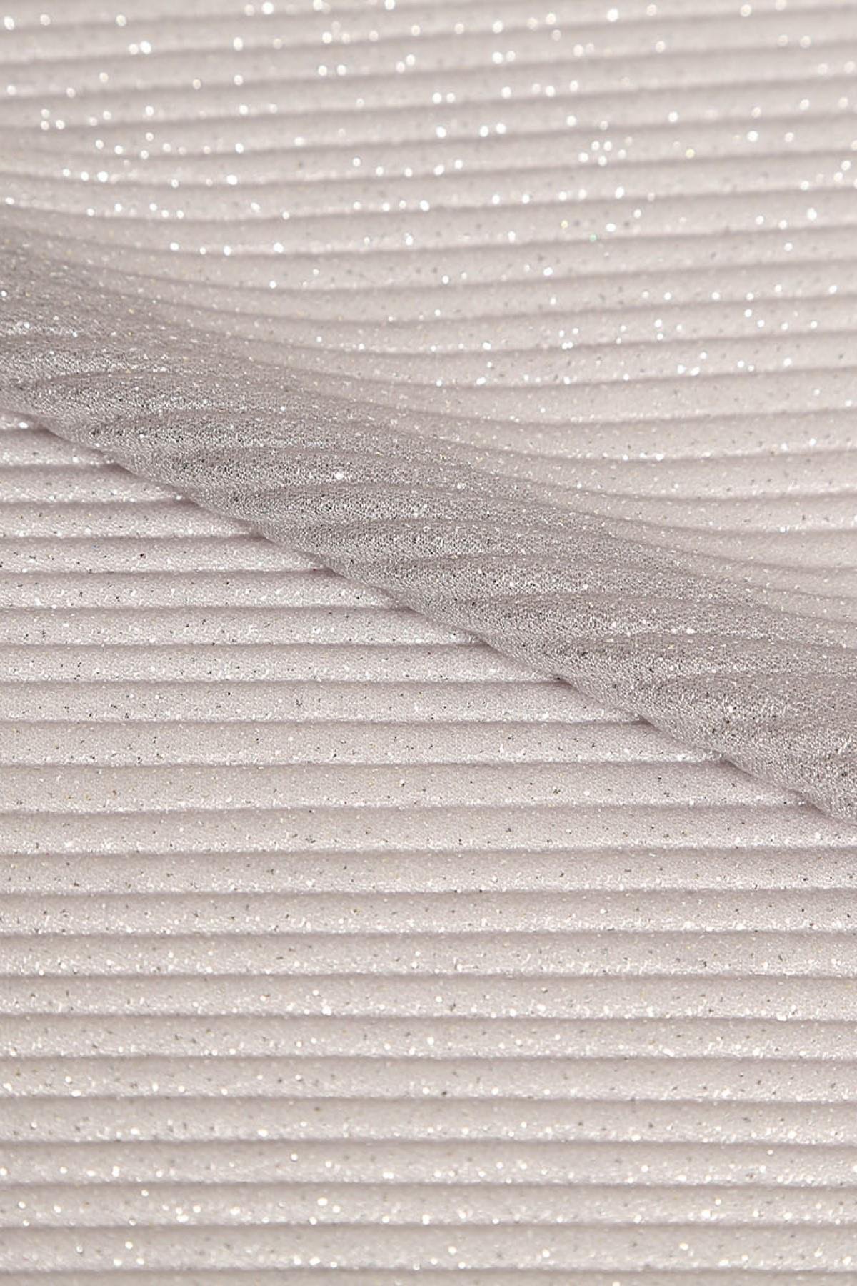 VIOLET DÜZ PLİSELİ C#22 GRİ - Kumaş Deposu