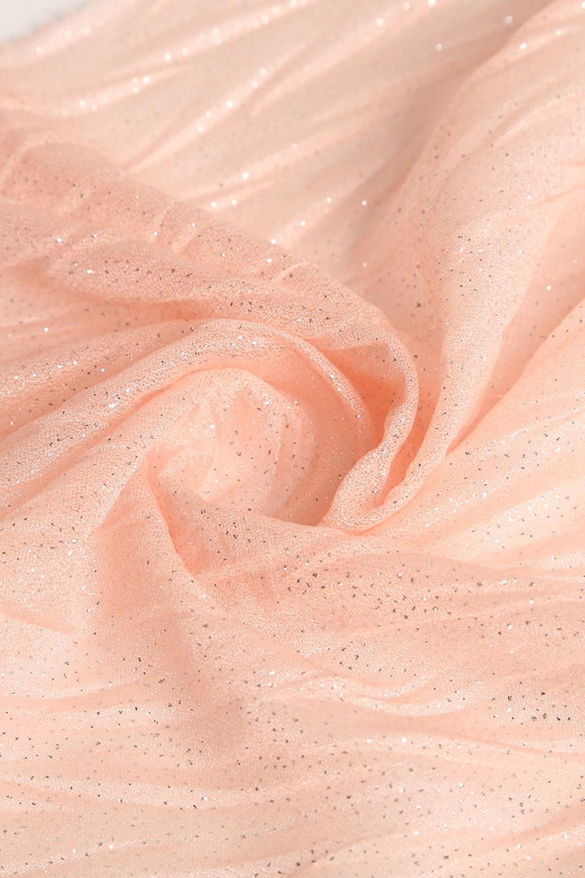 VIOLET ZİKZAK PLİSELİ C#1 PUDRA - Kumaş Deposu