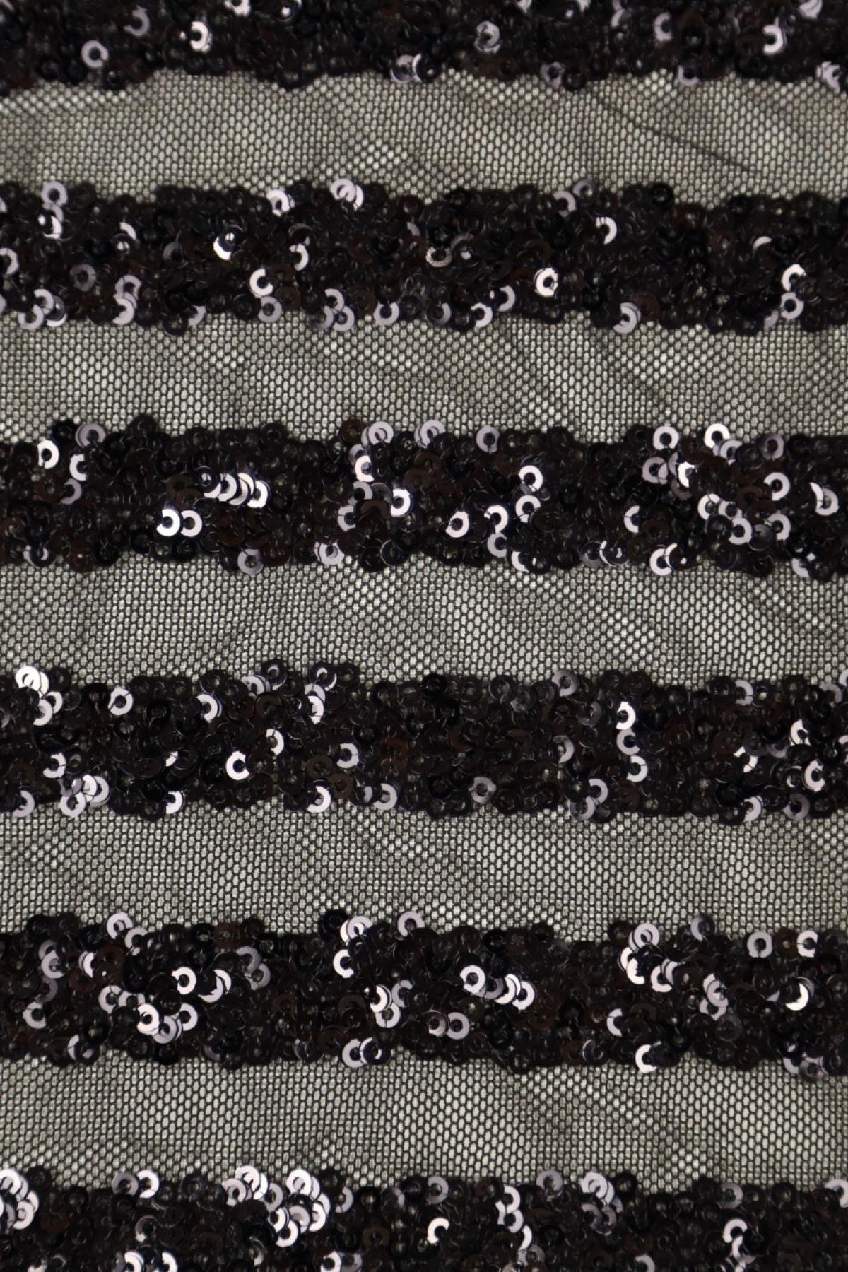 ZARA ÇİZGİLİ C#3 SİYAH - Kumaş Deposu