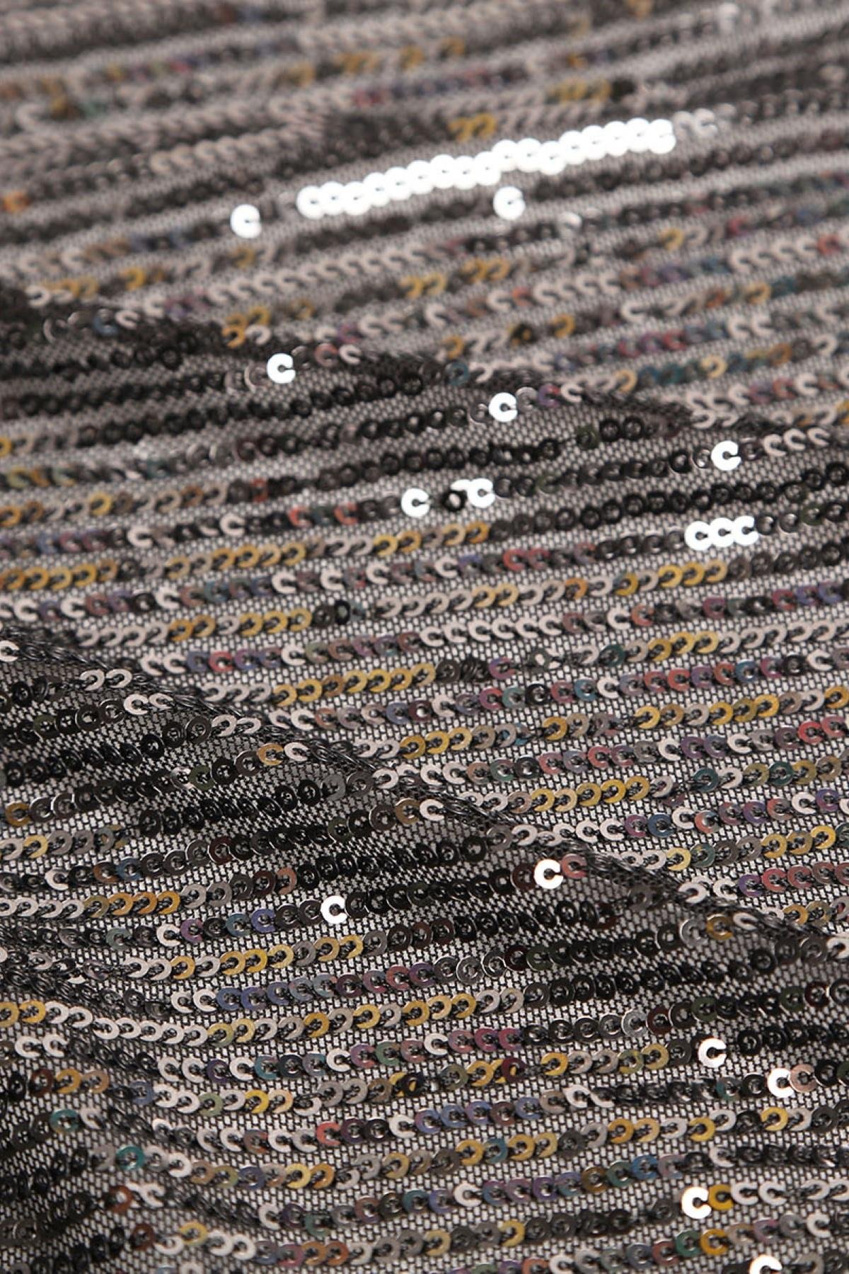 ZARA PAYET C#8 SİYAH/GÜMÜŞ - Kumaş Deposu