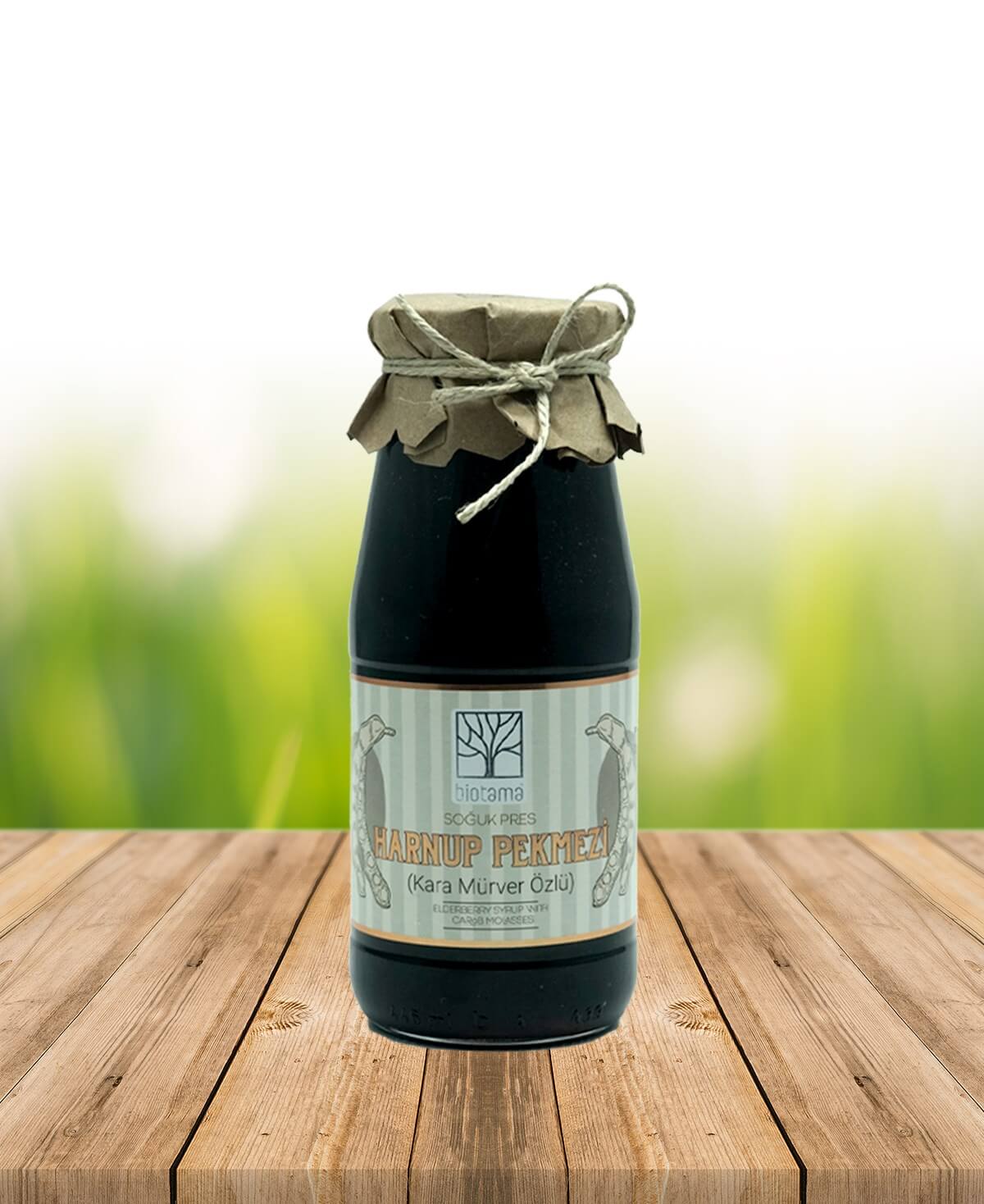 HARNUP PEKMEZİ ( KARA MÜRVER ÖZLÜ) 610 GR 