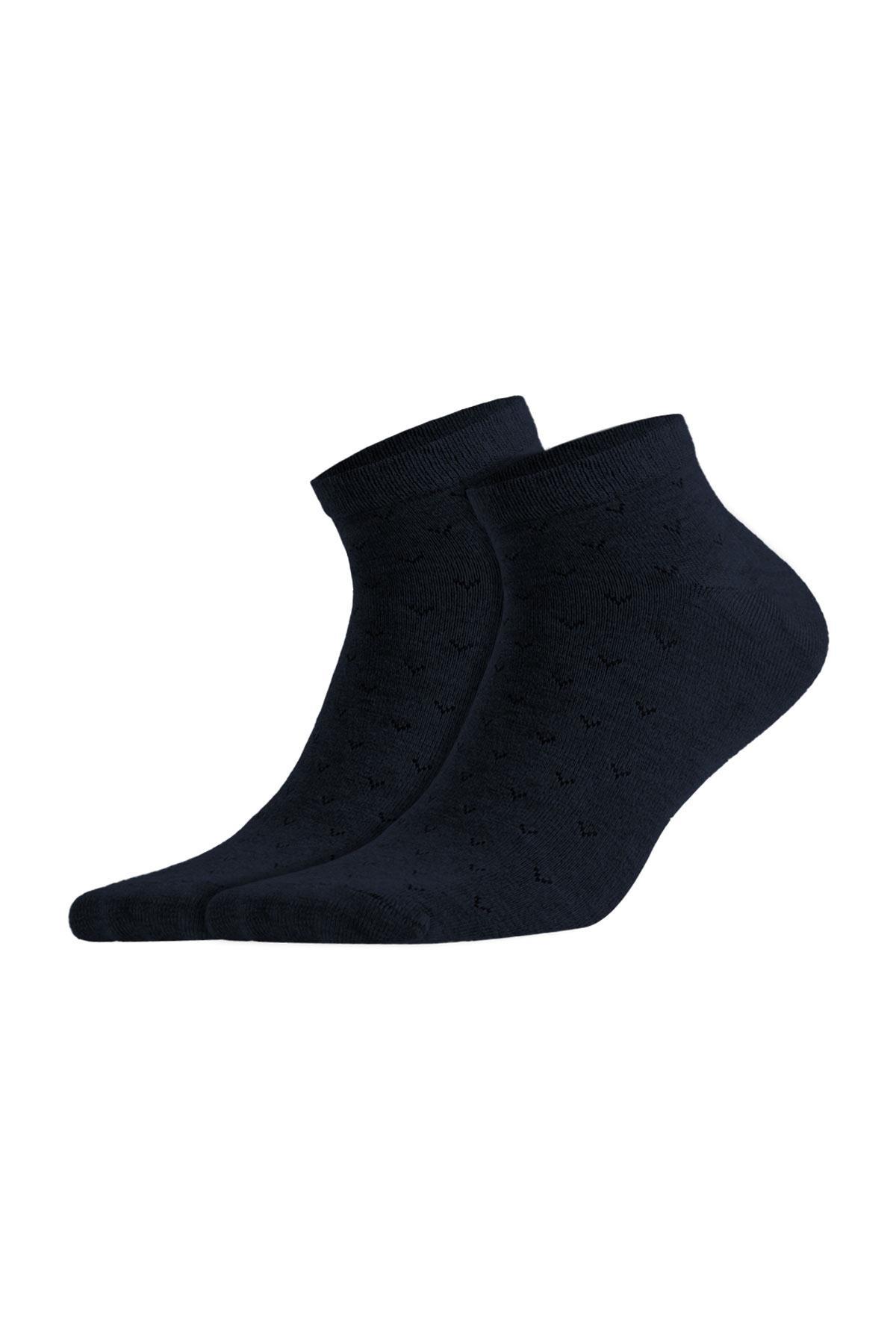 Aytuğ Men's Bamboo 8 Pairs Booties Socks With Special Box 14248-3