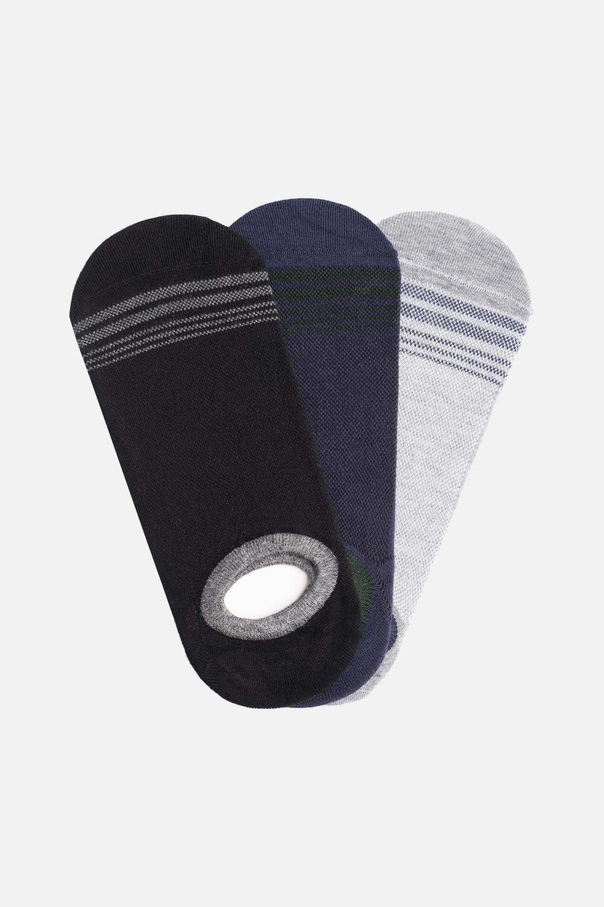 Aytuğ Men's Modal by Tencel™ 3 Pairs of Special Boxed Ballet Socks - 13304