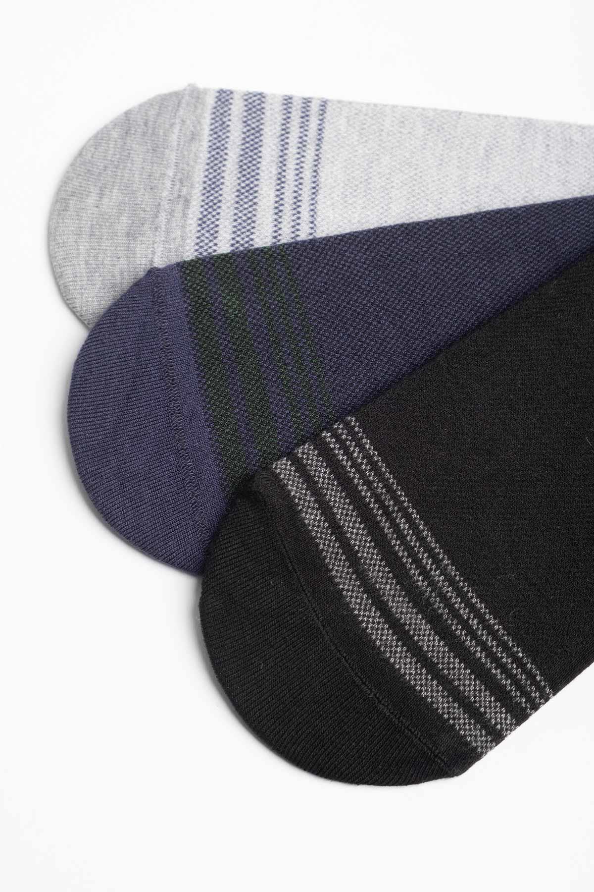 Aytuğ Men's Modal by Tencel™ 3 Pairs of Special Boxed Ballet Socks - 13304